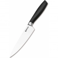 Кухонный нож шефа Bker Core Professional Chef’s Knife, 160 мм, сталь X50CrMoV15, рукоять пластик купить в Самаре