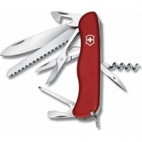 Мультитул Victorinox Outrider 0.8513, сталь X50CrMoV15, рукоять нейлон, красный купить в Самаре