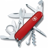 Нож перочинный Victorinox Explorer, сталь X55CrMo14, рукоять Cellidor®, красный купить в Самаре