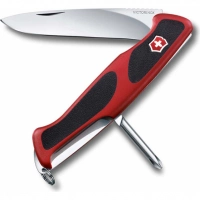 Нож перочинный Victorinox RangerGrip, сталь X50CrMoV15, рукоять нейлон, красно-чёрный купить в Самаре