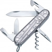 Нож перочинный Victorinox Spartan SilverTech, сталь X55CrMo14, рукоять Cellidor®, серый купить в Самаре