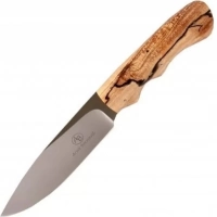 Нож с фиксированным клинком Arno Bernard Cheetah, сталь N690, рукоять Spalted Maple купить в Самаре