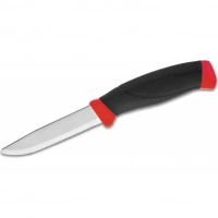 Нож с фиксированным лезвием Morakniv Companion F Rescue, сталь Sandvik 12С27, рукоять резина/пластик купить в Самаре