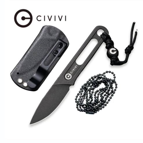 Нож шейный CIVIVI Minimis Black, сталь 10Cr15CoMoV