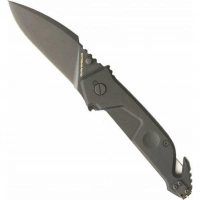 Складной нож Extrema Ratio MF1 Black With Belt Cutter, сталь N690, рукоять алюминий купить в Самаре