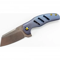 Складной нож Kizer C01E Blue, сталь CPM-S35VN, рукоять титан купить в Самаре