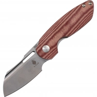 Складной нож Kizer October, сталь CPM 20CV, рукоять Red Micarta купить в Самаре