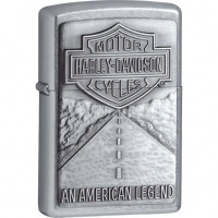 Зажигалка ZIPPO Harley-Davidson® Легенда, с покрытием Street Chrome™ купить в Самаре